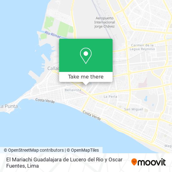 El Mariachi Guadalajara de Lucero del Rio y Oscar Fuentes map