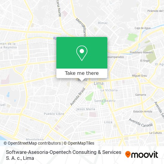 Software-Asesoria-Opentech Consulting & Services S. A. c. map