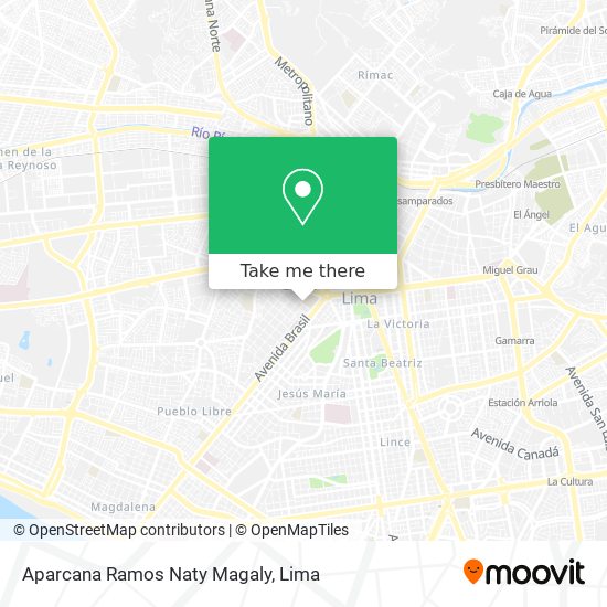 Mapa de Aparcana Ramos Naty Magaly