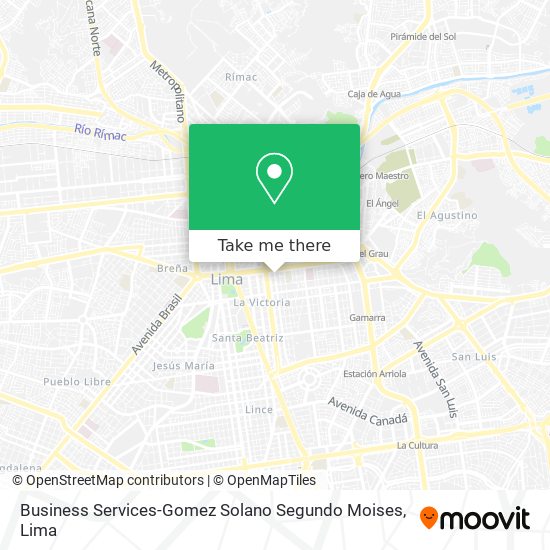Mapa de Business Services-Gomez Solano Segundo Moises
