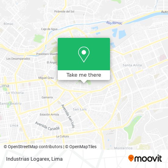 Industrias Logarex map