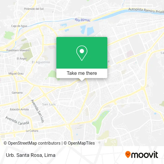 Mapa de Urb. Santa Rosa
