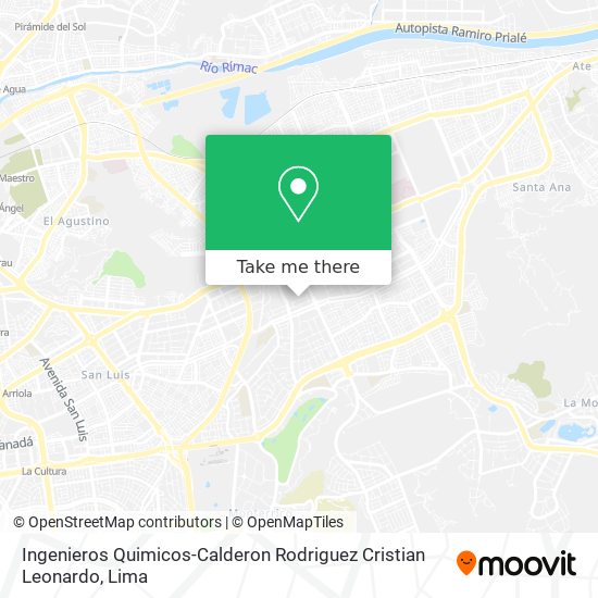 Ingenieros Quimicos-Calderon Rodriguez Cristian Leonardo map