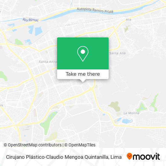 Cirujano Plástico-Claudio Mengoa Quintanilla map