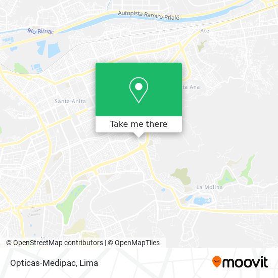 Mapa de Opticas-Medipac