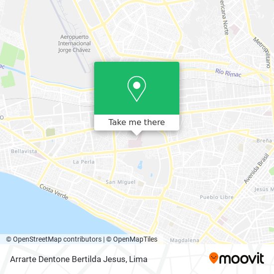 Arrarte Dentone Bertilda Jesus map