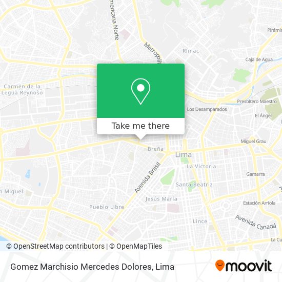 Gomez Marchisio Mercedes Dolores map