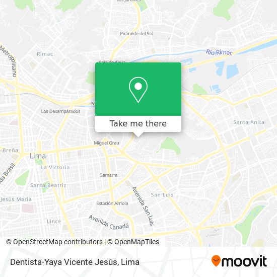 Dentista-Yaya Vicente Jesús map