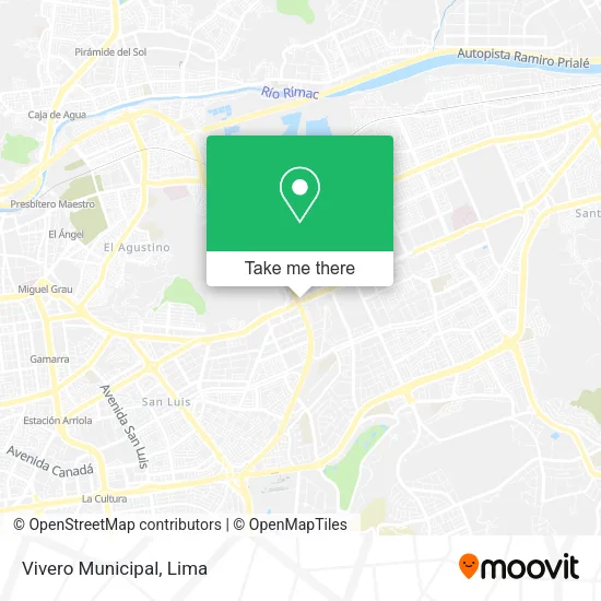 Mapa de Vivero Municipal