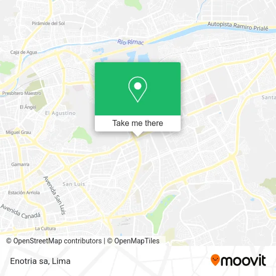 Mapa de Enotria sa