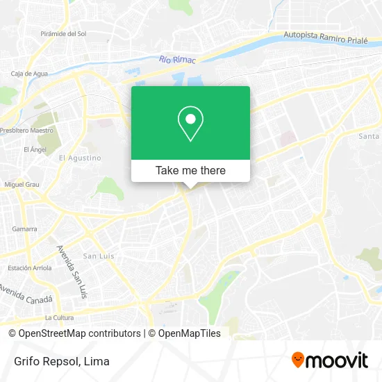 Mapa de Grifo Repsol