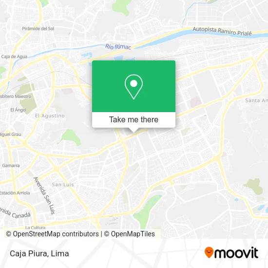 Mapa de Caja Piura
