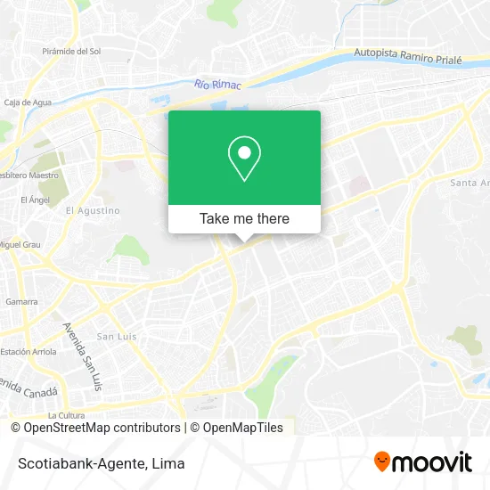 Mapa de Scotiabank-Agente