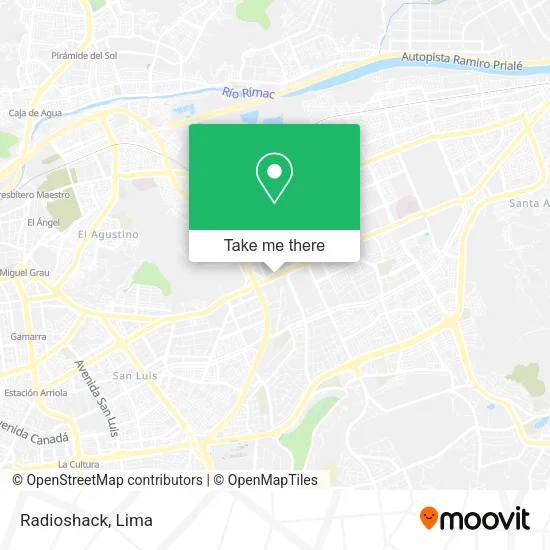 Mapa de Radioshack