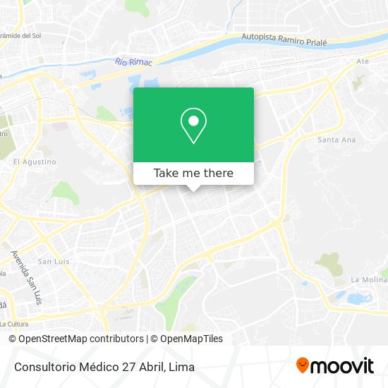 Mapa de Consultorio Médico 27 Abril