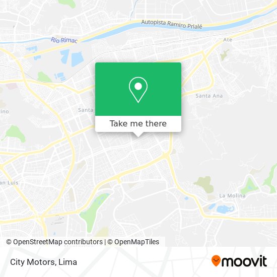 City Motors map