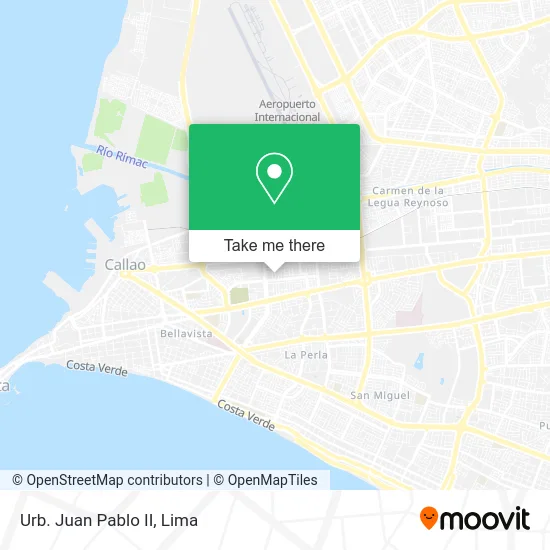 Urb. Juan Pablo II map