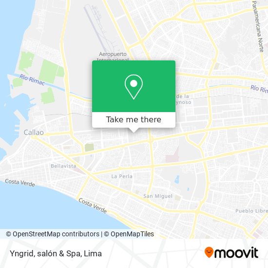 Yngrid, salón & Spa map