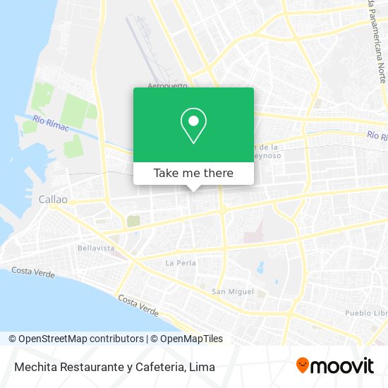 Mechita Restaurante y Cafeteria map