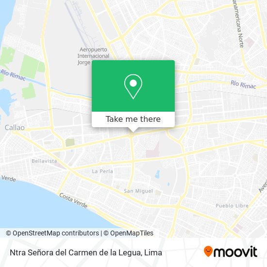 Mapa de Ntra Señora del Carmen de la Legua