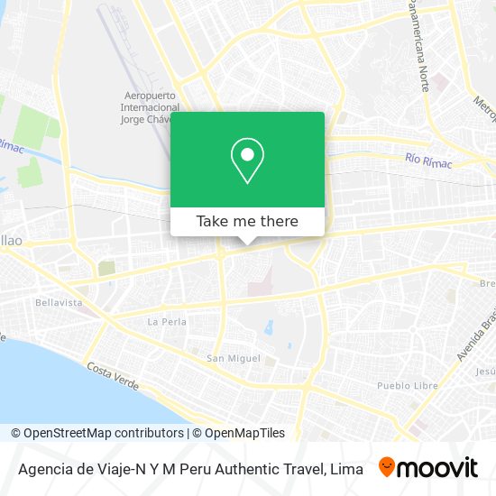 Agencia de Viaje-N Y M Peru Authentic Travel map