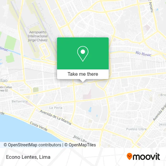 Econo Lentes map