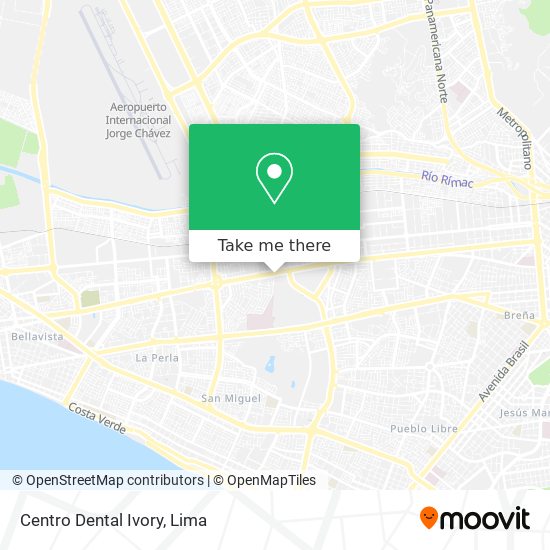 Centro Dental Ivory map