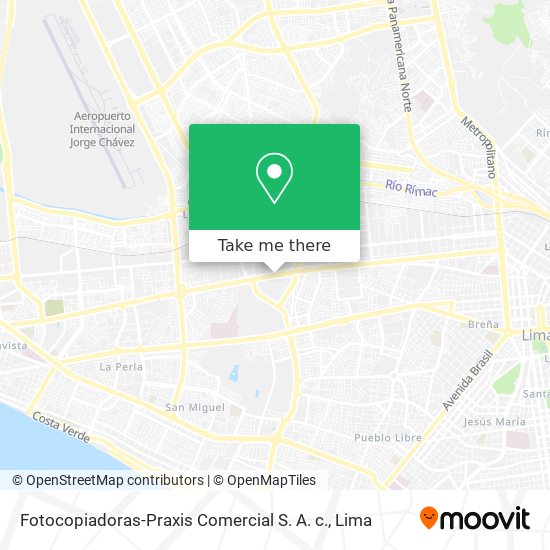 Fotocopiadoras-Praxis Comercial S. A. c. map