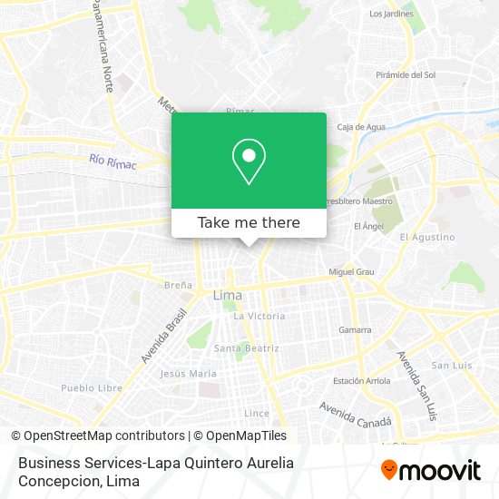 Business Services-Lapa Quintero Aurelia Concepcion map