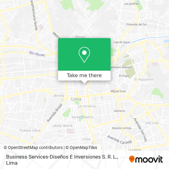 Business Services-Diseños E Inversiones S. R. L. map