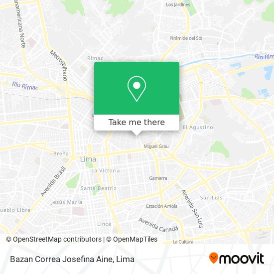 Bazan Correa Josefina Aine map