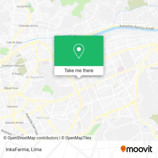 InkaFarma map