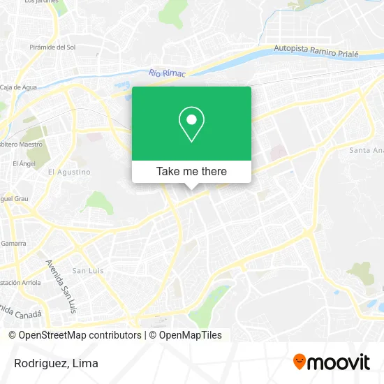 Mapa de Rodriguez