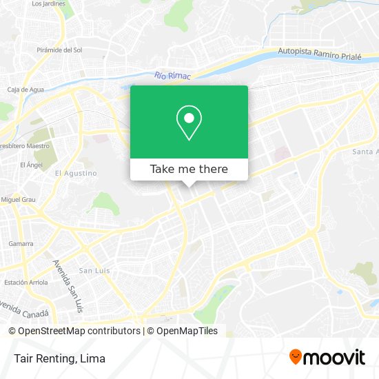 Tair Renting map