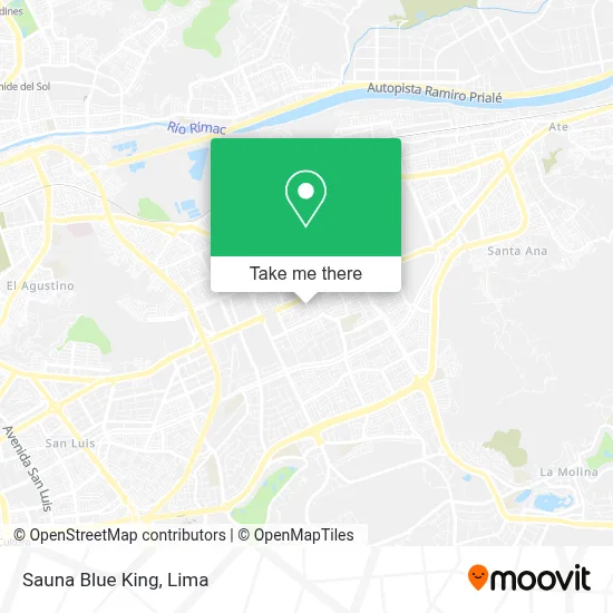 Sauna Blue King map