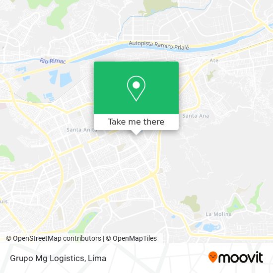 Grupo Mg Logistics map