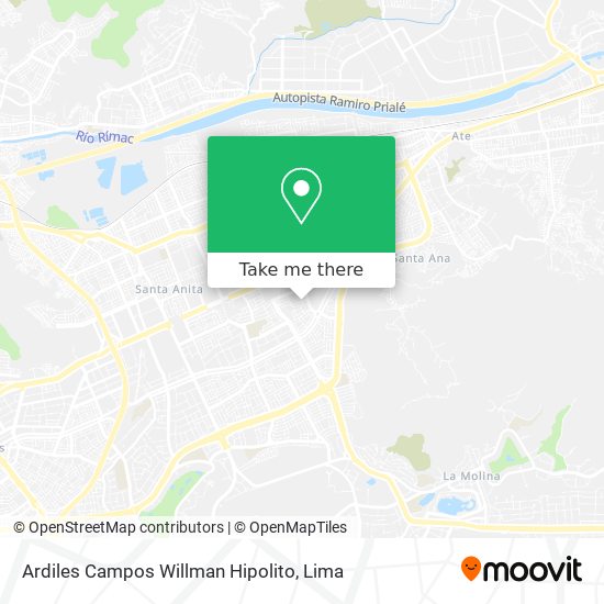 Ardiles Campos Willman Hipolito map