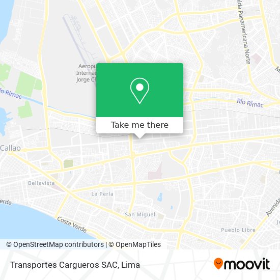 Transportes Cargueros SAC map