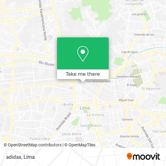 adidas map