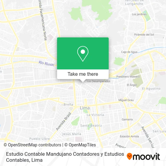 Estudio Contable Mandujano Contadores y Estudios Contables map