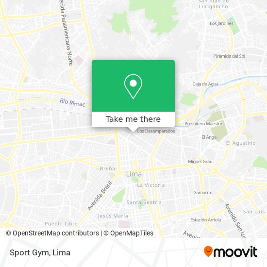 Sport Gym map