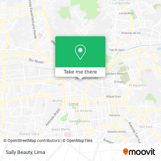 Sally Beauty map