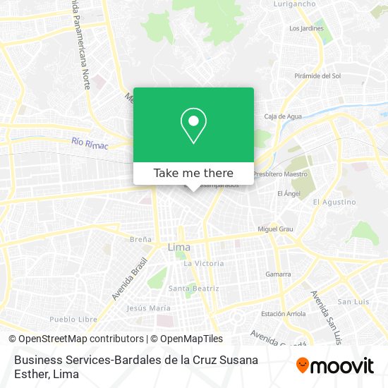 Business Services-Bardales de la Cruz Susana Esther map