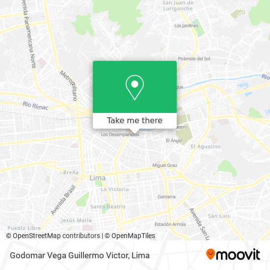Mapa de Godomar Vega Guillermo Victor
