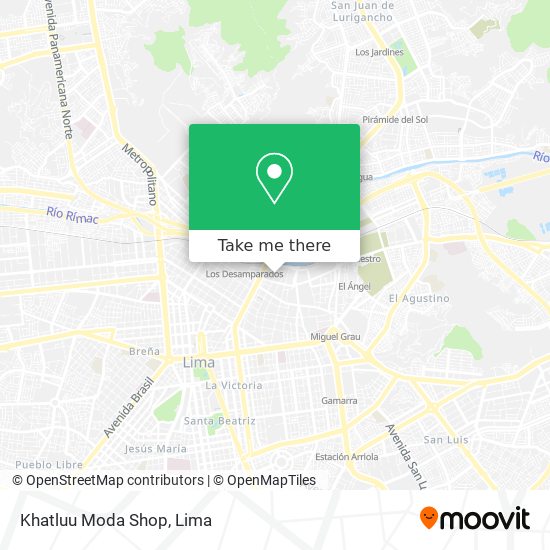 Khatluu Moda Shop map