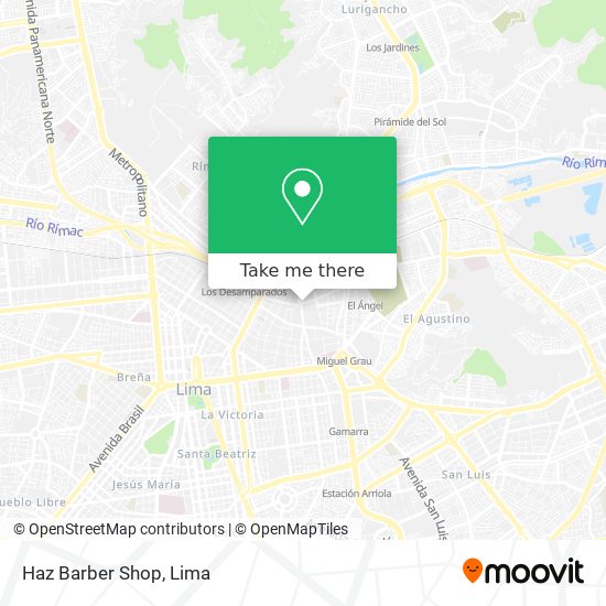 Haz Barber Shop map