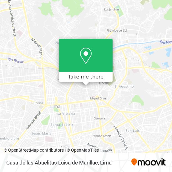 Casa de las Abuelitas Luisa de Marillac map