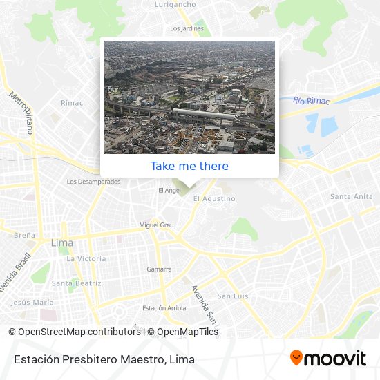 Estación Presbitero Maestro map