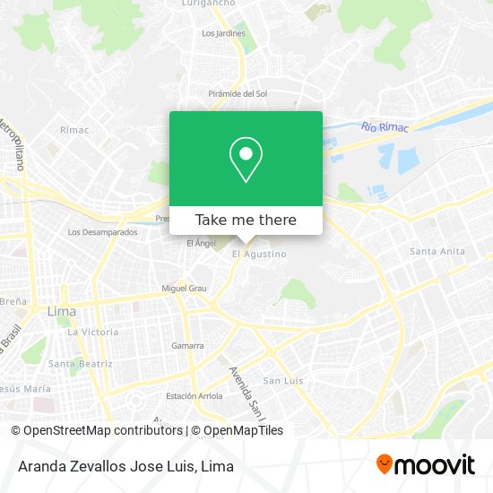 Aranda Zevallos Jose Luis map