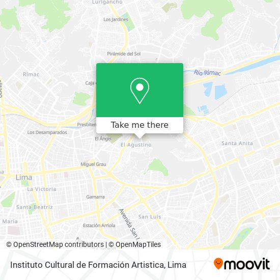 Instituto Cultural de Formación Artistica map